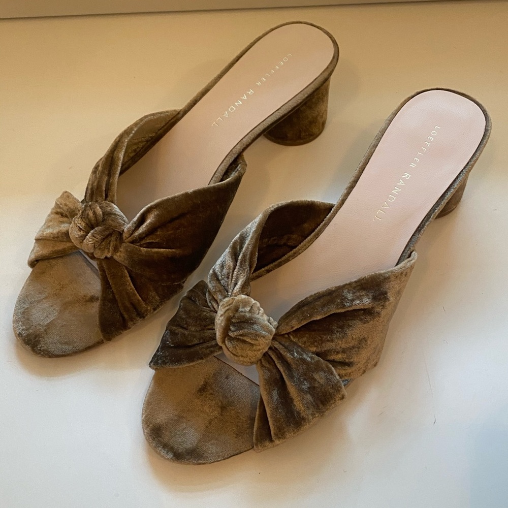 Loeffler Randall Celeste Velvet heels